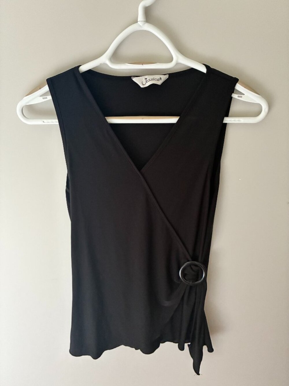 Vintage haut Jessica noir taille XS